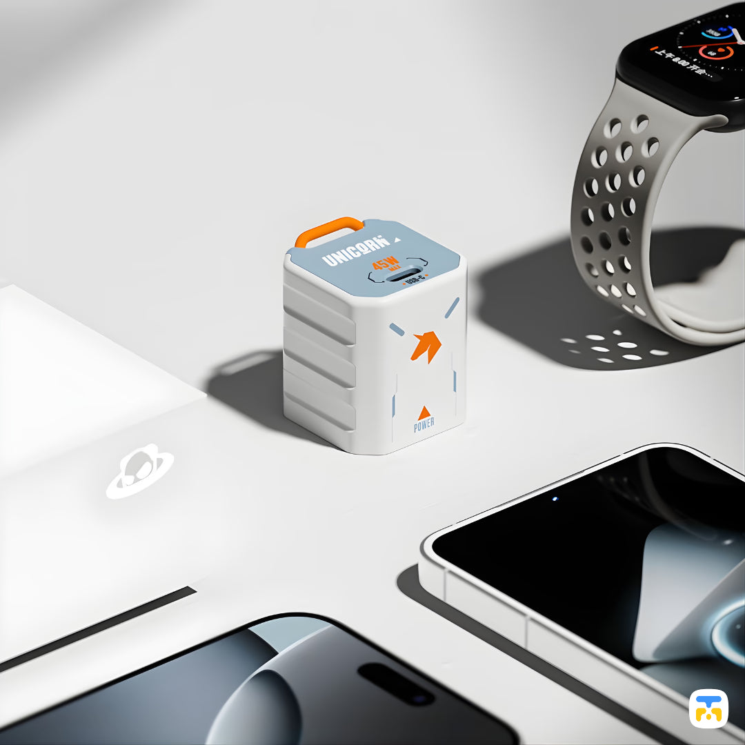 Supports multiple fast charging Protocols - Meizu PANDAER 45W “Mini Battery” Pro Trendy Fast Charger