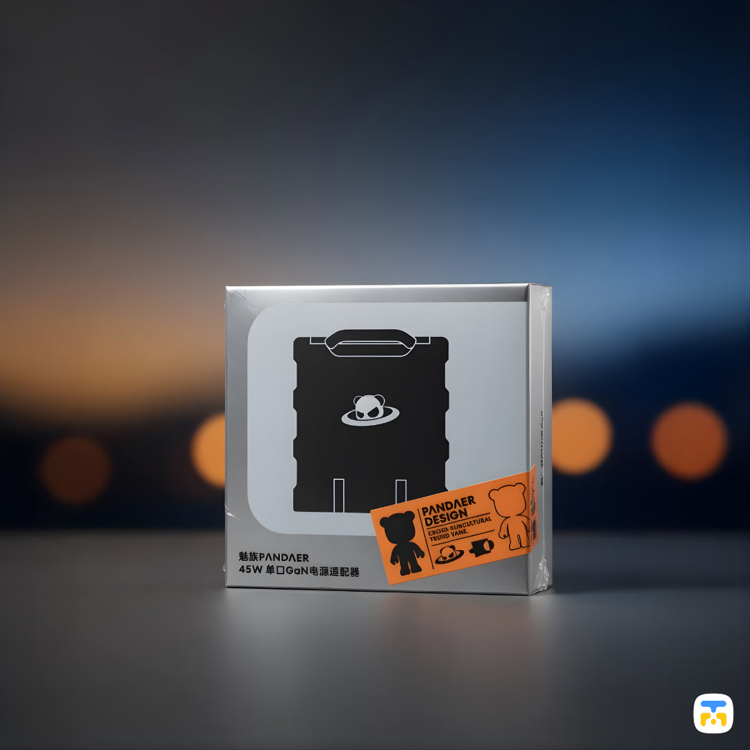 Meizu PANDAER 45W “Mini Battery” Pro Trendy Fast Charger Packaging