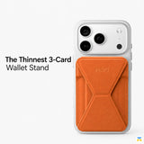 The Thinnest 3-Card
Wallet Stand - MOFT Snap Phone Stand and Wallet - MagSafe, 3-Card Storage