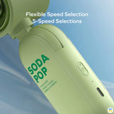 Flexible Speed Selection
5-Speed Selections - Momax 1° Go Freeze Umbrella Clip Mini Icy Cooling Fan