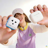 Momax 1-World Pocket Mini Travel Adapter - Ultra Compact