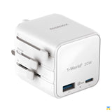 Momax 1-World² 20W Universal 2-Port USB Travel Adapter