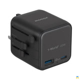 Momax 1-World² 20W Universal 2-Port USB Travel Adapter