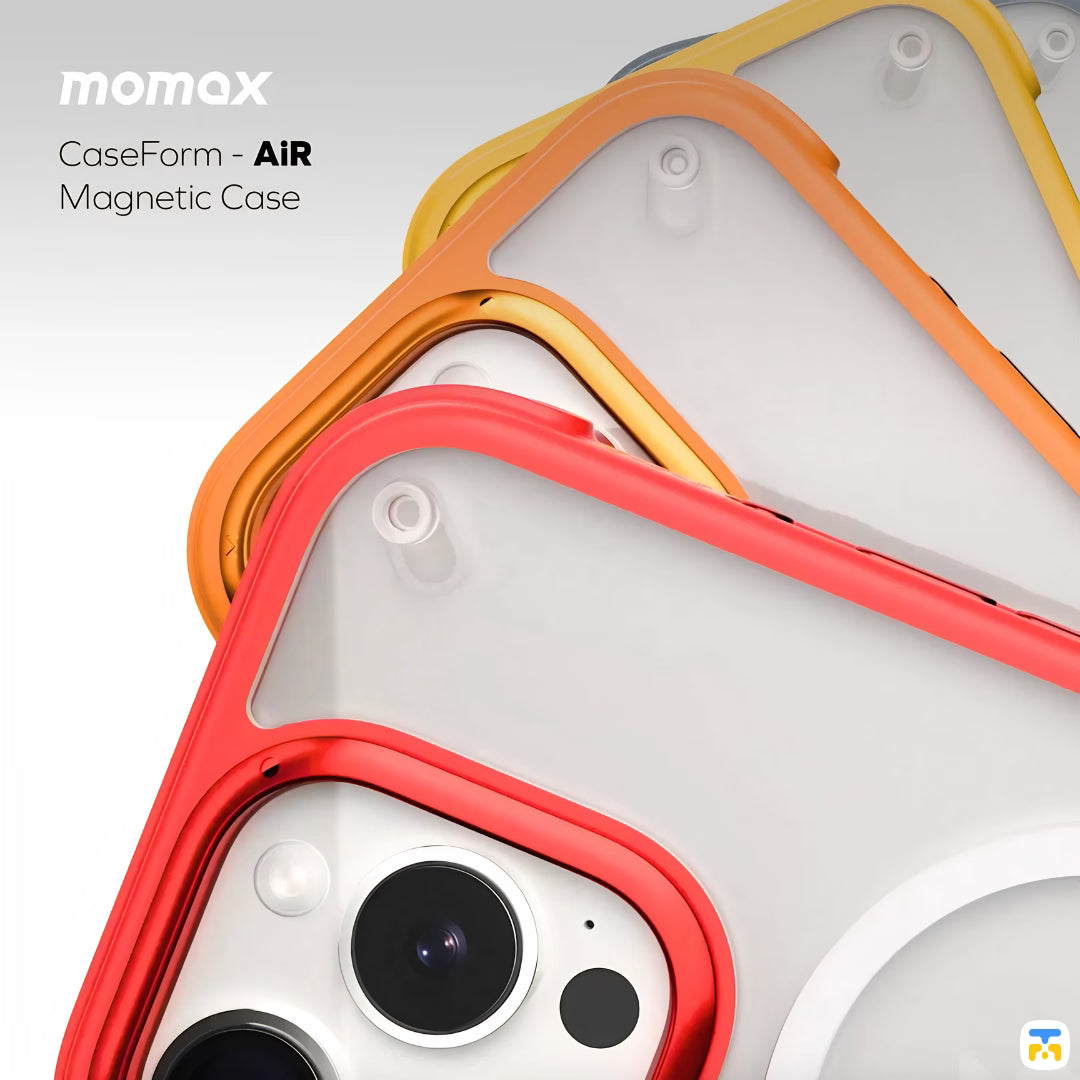 Momax CaseForm Air iPhone 16 Series Shock Proof Case With MagSafe