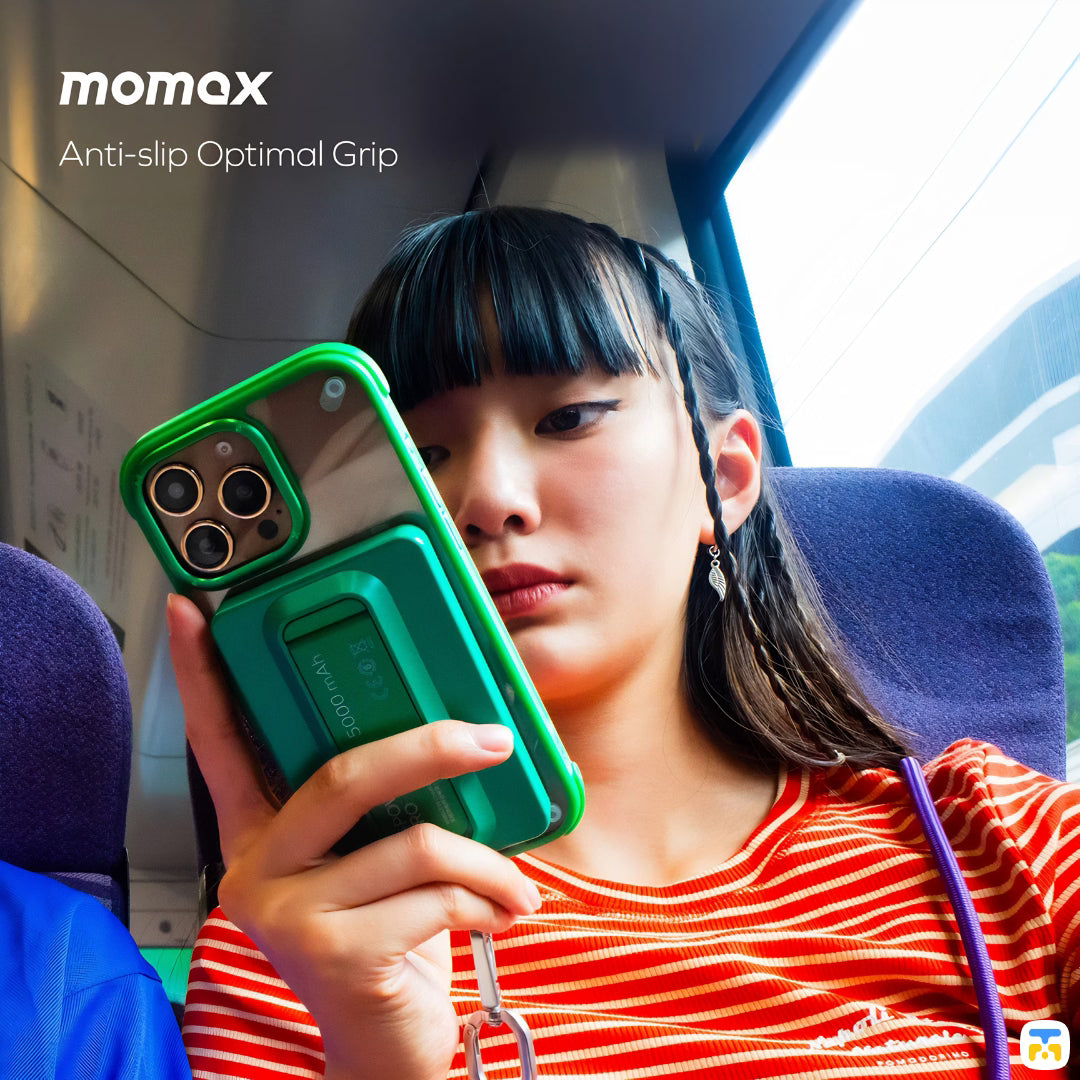 Anti-slip Optimal Grip - Momax CaseForm Air iPhone 16 Series Shock Proof Case With MagSafe