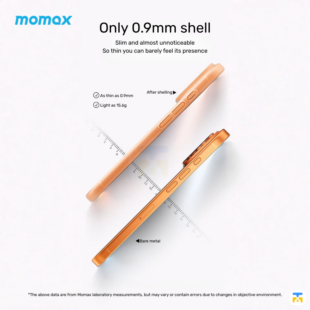 Momax CaseFORM Lite for iPhone 17 Series - Ultra-thin Case, only 0.9mm