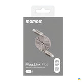 Momax Mag.Link Flat 100W USB-C to USB-C Magnetic Cable - 1 Meter