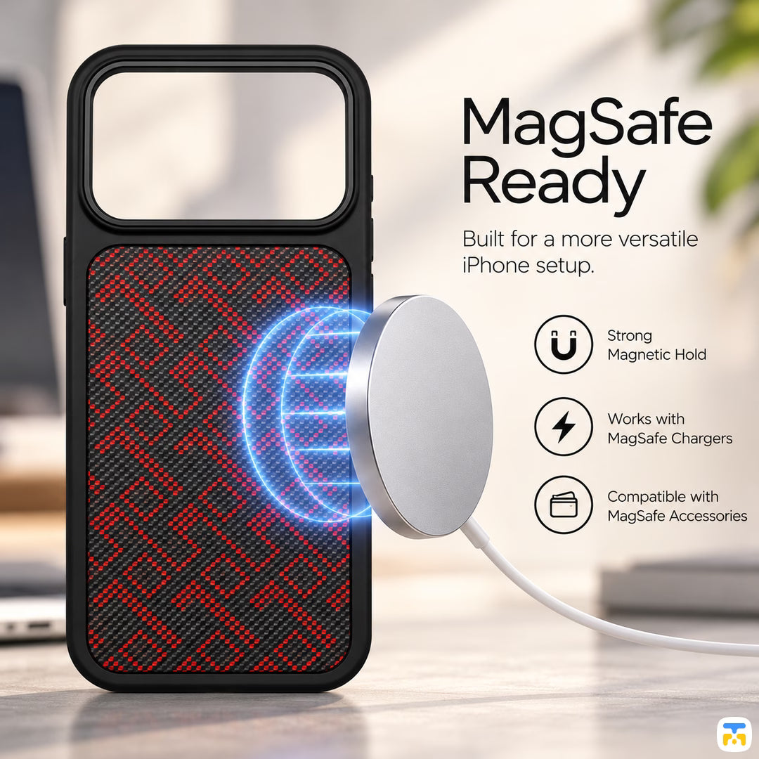MagSafe
Ready - MORDAS Crimson Maze MagSafe Case