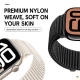 PREMIUM NYLON
WEAVE, SOFT ON
YOUR SKIN - Mountainous Apple Watch Strap for 38-49mm