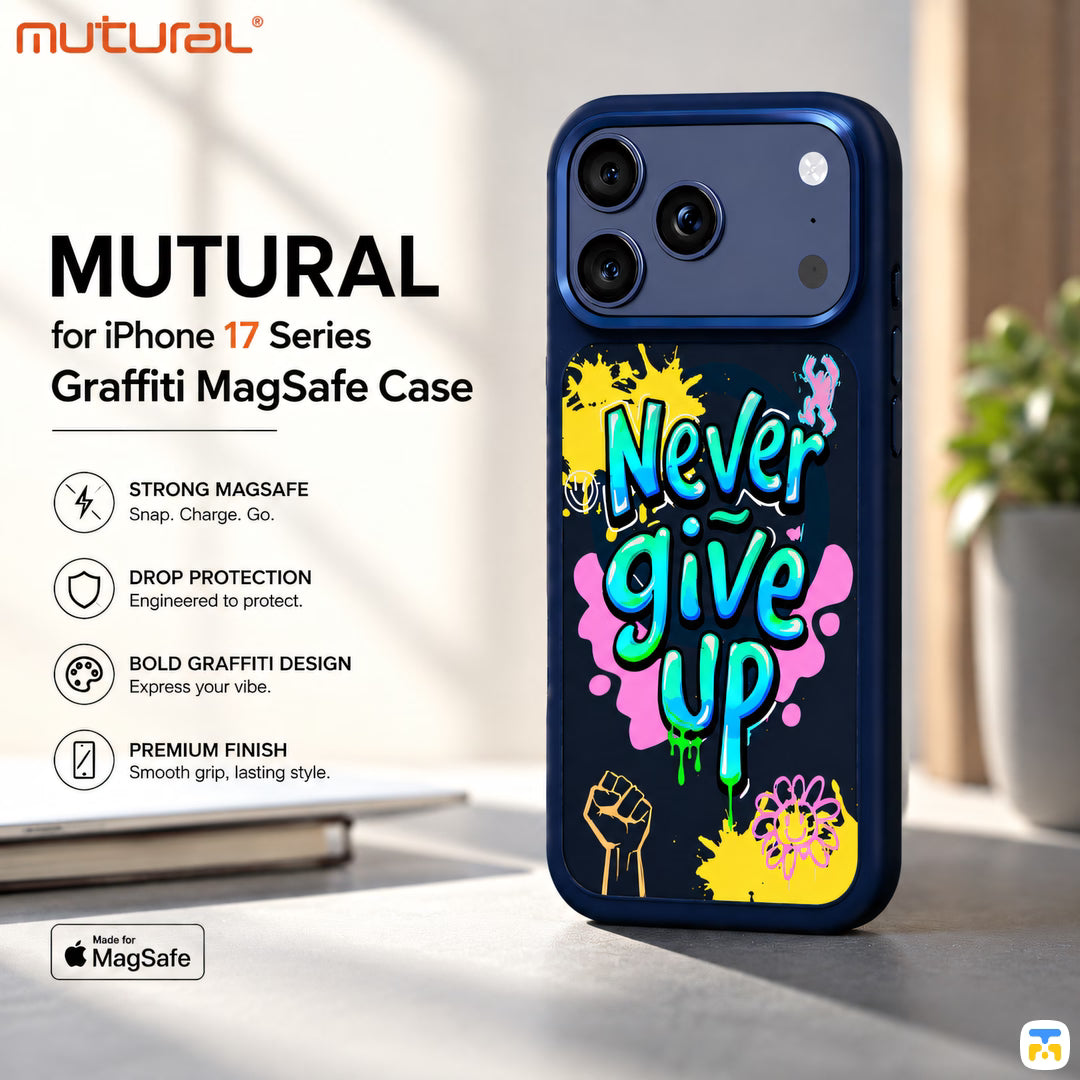 MUTURAL for iPhone 17 Series Graffiti MagSafe Case