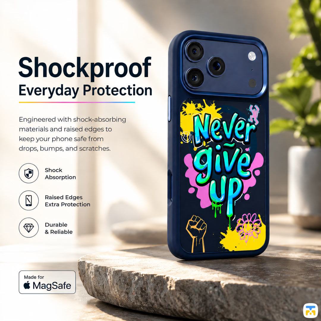 Shockproof Everyday Protection - MUTURAL for iPhone 17 Series Graffiti MagSafe Case