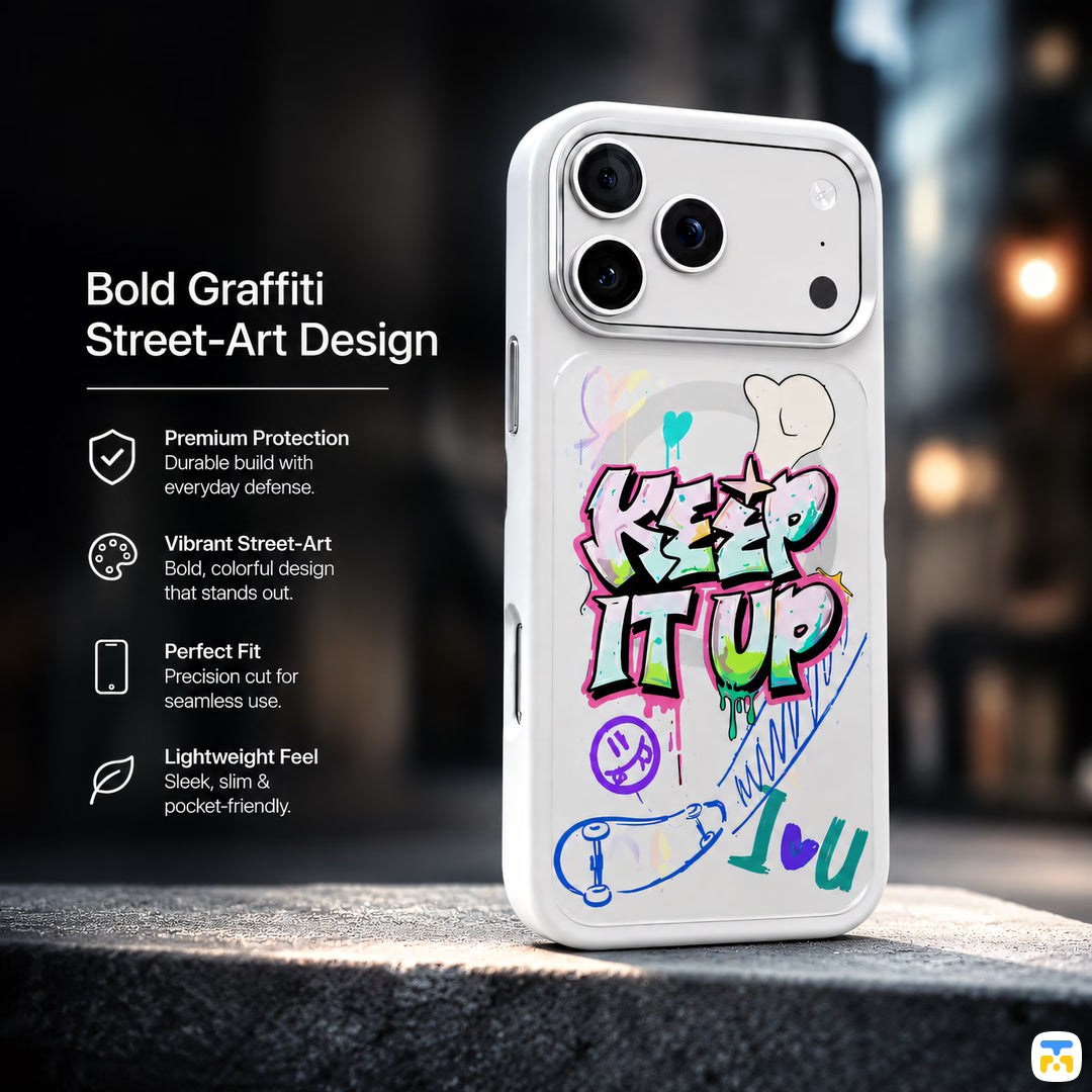 Bold Graffiti Street-Art Design - MUTURAL for iPhone 17 Series Graffiti MagSafe Case