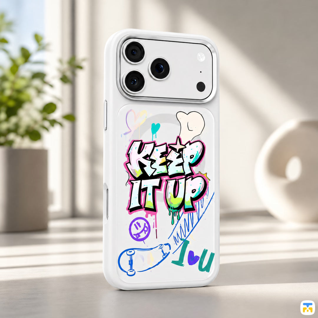 MUTURAL for iPhone 17 Series Graffiti MagSafe Case