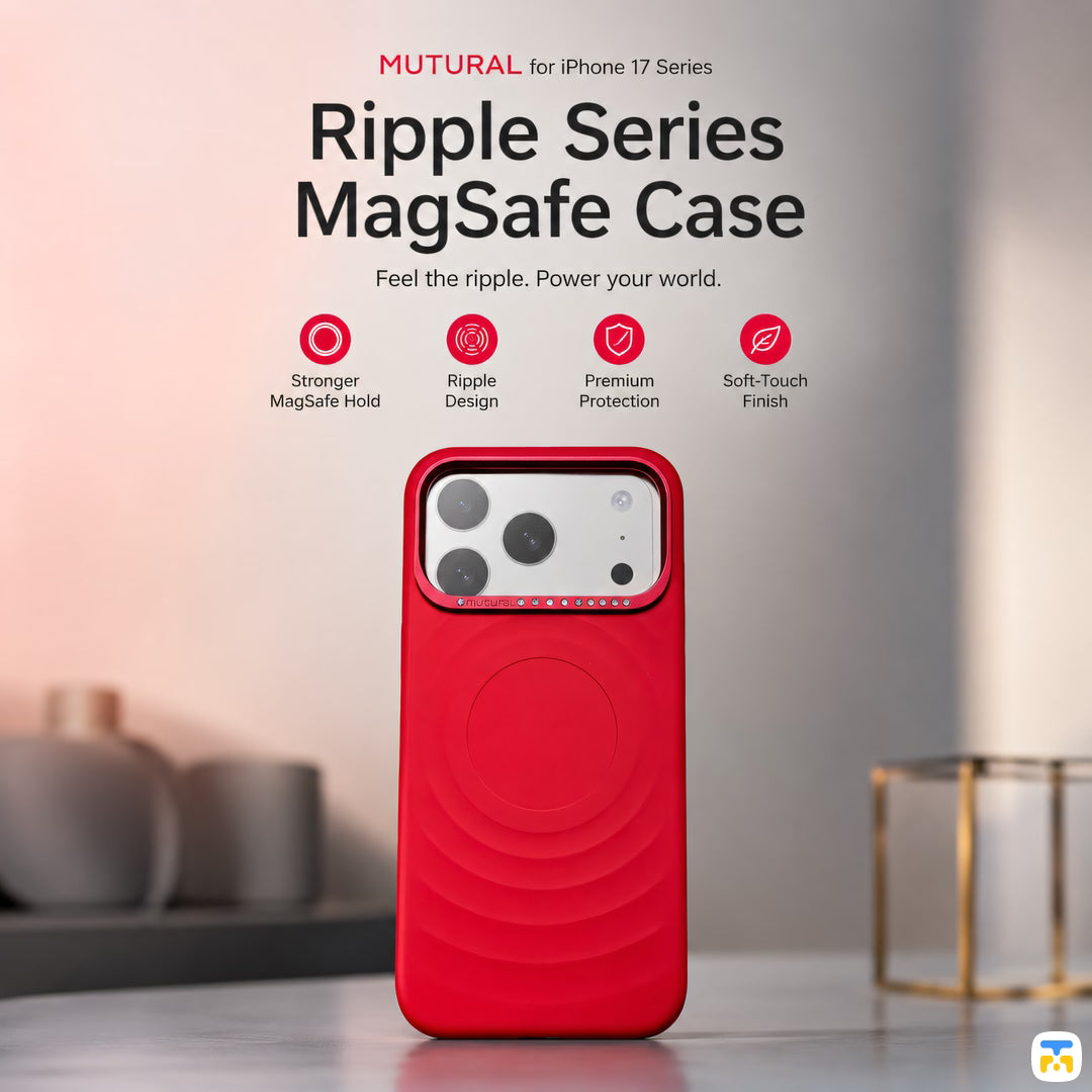 MUTURAL for iPhone 17 Series Ripple Series MagSafe Case