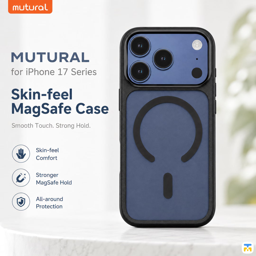 MUTURAL for iPhone 17 Series Skin-feel MagSafe Case