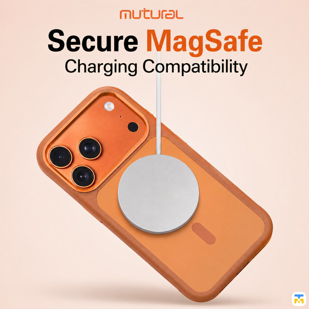 Secure MagSafe
Charging Compatibility - MUTURAL for iPhone 17 Series Skin-feel MagSafe Case