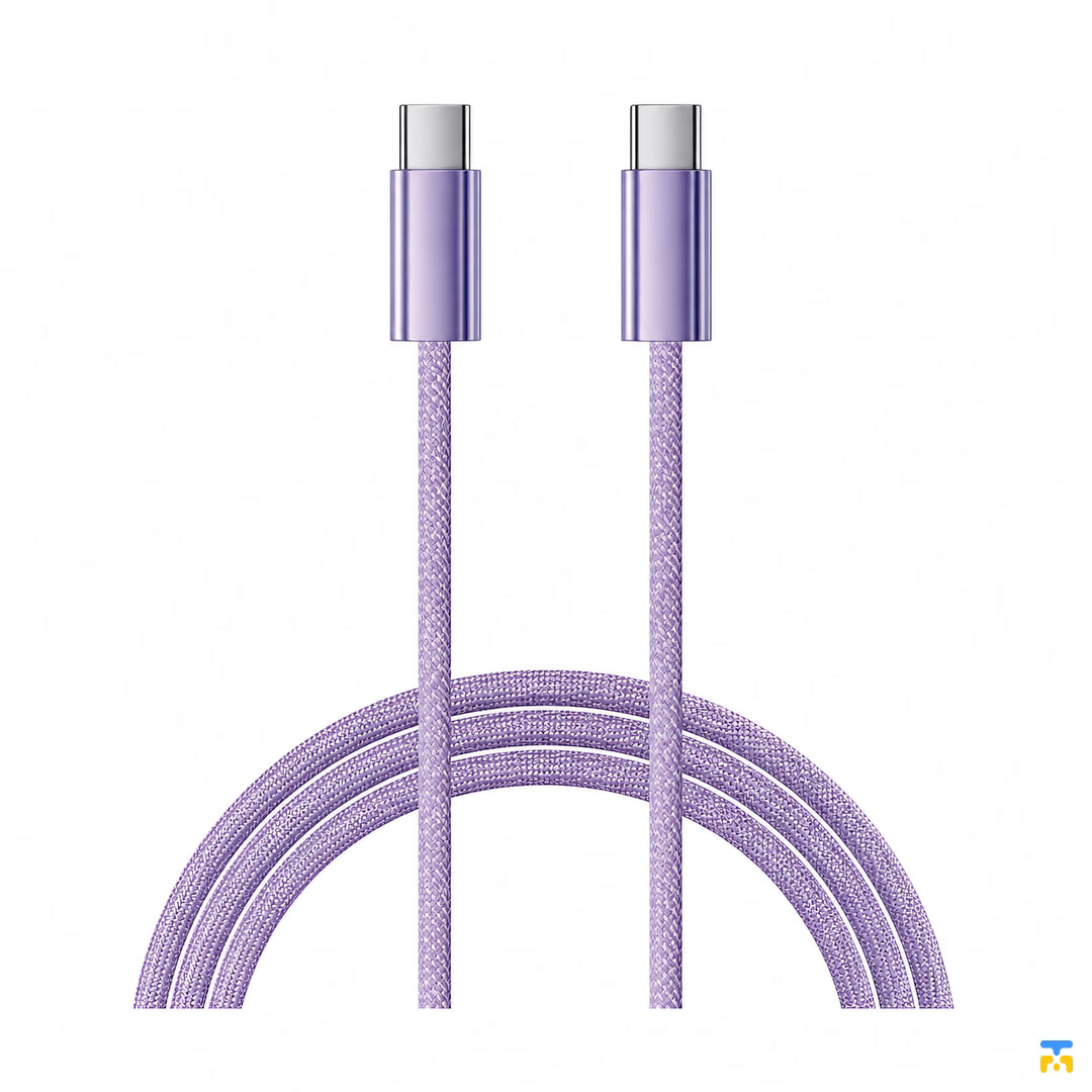 MUTURAL Metallic 65W USB-C Charging Data Cable - 1 Meter