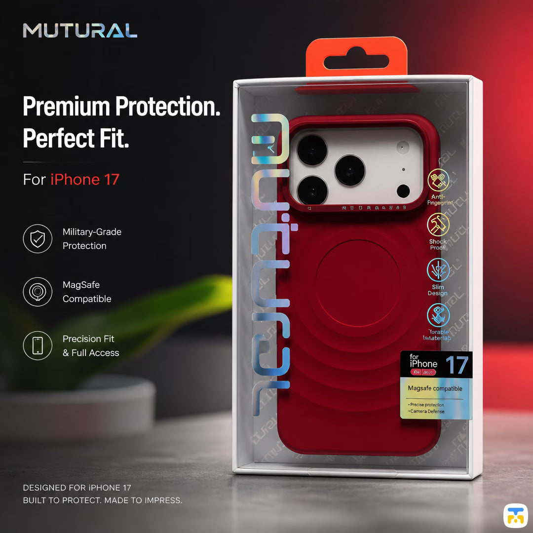 MUTURAL Ripple Series Case For iPhone 17 Series - MagSafe