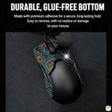 DURABLE, GLUE-FREE BOTTOM - Nanshengyi Anti-Slip Mouse Grip Stickers for MX Master 3/3S