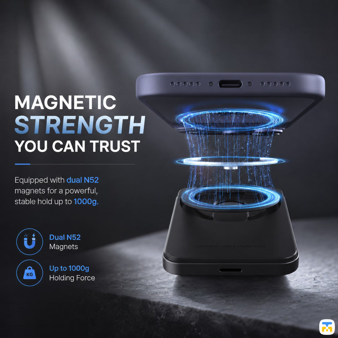 MAGNETIC
STRENGTH
YOU CAN TRUST - NILLKIN FiberMate Kevlar® Magnetic Wallet & Phone Stand