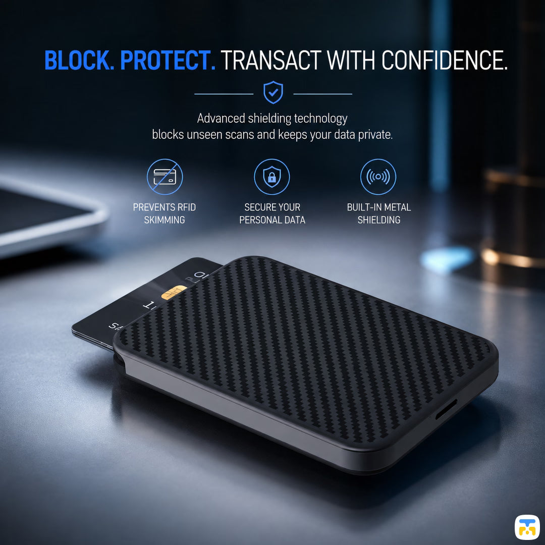BLOCK. PROTECT. TRANSACT WITH CONFIDENCE. - NILLKIN FiberMate Kevlar® Magnetic Wallet & Phone Stand