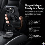 Magnet Magic,
Ready in a Snap - NILLKIN FiberSnap Triple Ring Kevlar® Magnetic Phone Grip & Stand