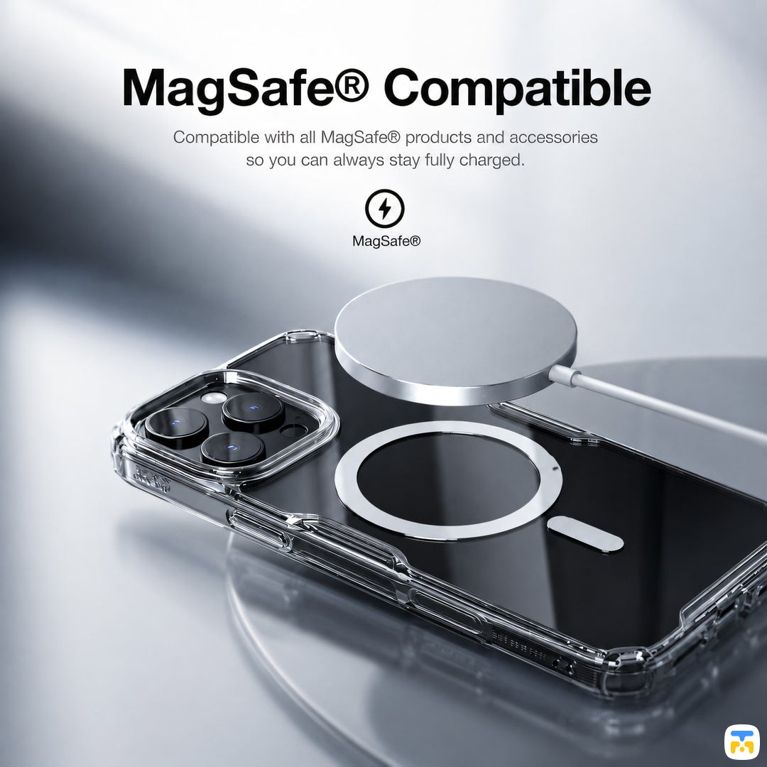 MagSafe® Compatible - NILLKIN for iPhone 16 Series Natural TPU Pro Magnetic Case