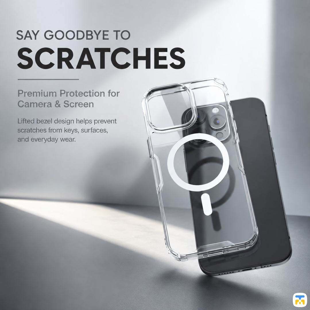SAY GOODBYE TO
SCRATCHES - NILLKIN for iPhone 16 Series Natural TPU Pro Magnetic Case