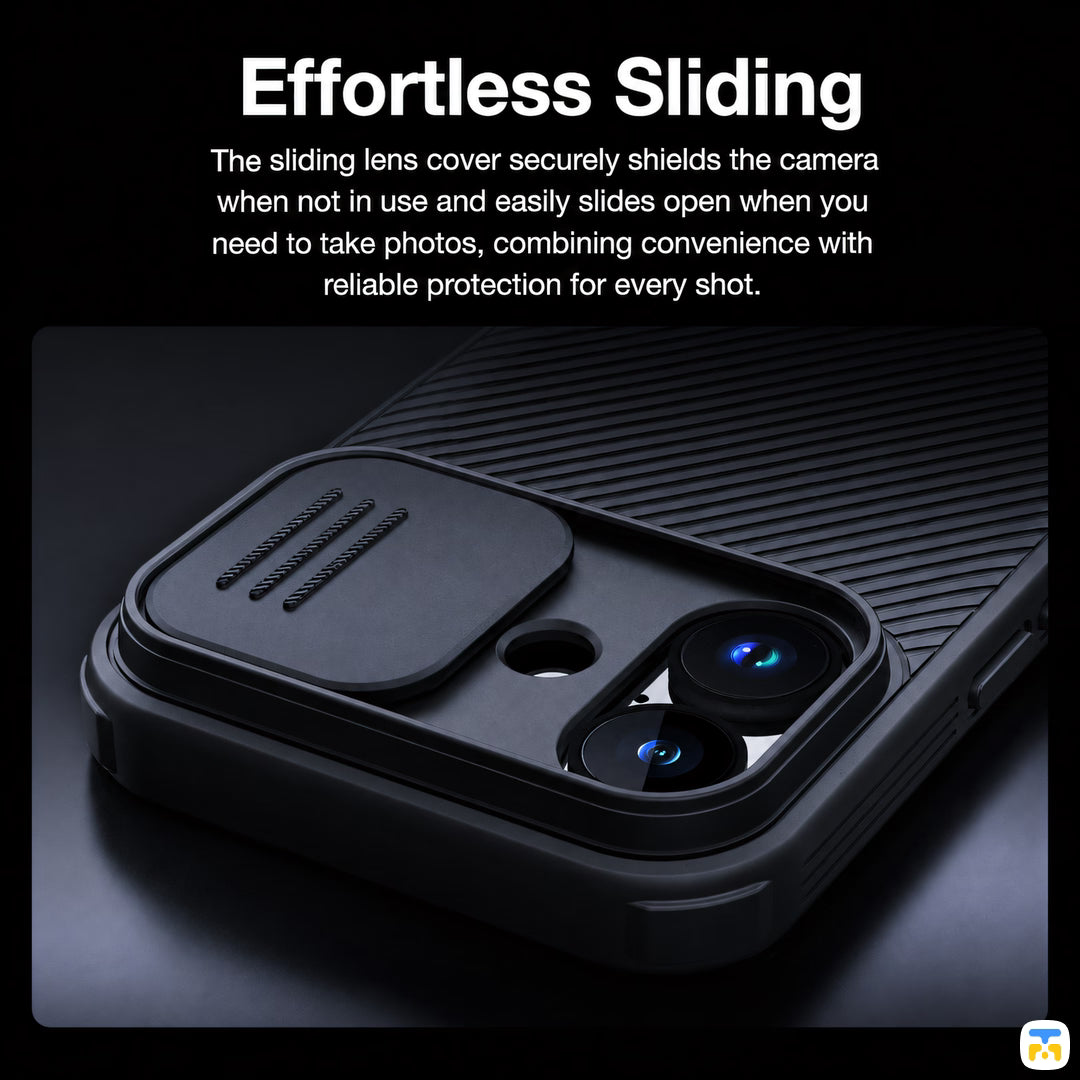 Effortless Sliding - NILLKIN  for iPhone 17 Series Camshield Pro Case