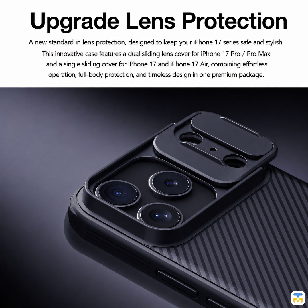 Upgrade Lens Protection - NILLKIN  for iPhone 17 Series Camshield Pro Case