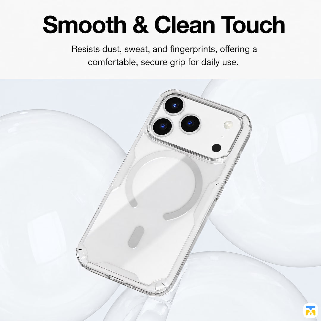 Smooth & Clean Touch - NILLKIN for iPhone 17 Series Natural TPU Pro Magnetic Case