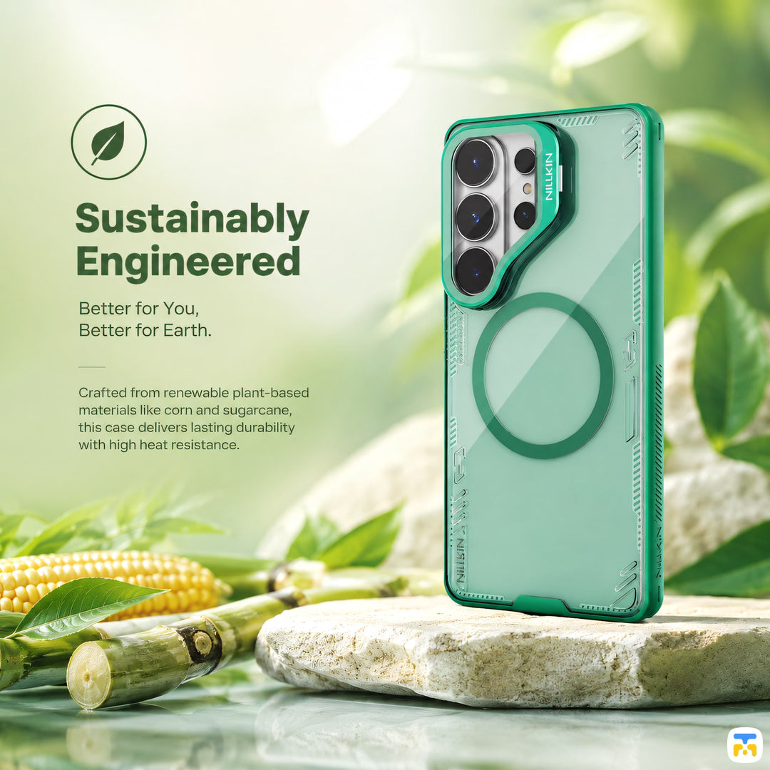 Sustainably
Engineered - NILLKIN for S26 Series Iceblade Magnetic Case with Camera Cover