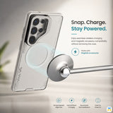 Snap. Charge.
Stay Powered. - NILLKIN for S26 Series Iceblade Magnetic Case with Camera Cover