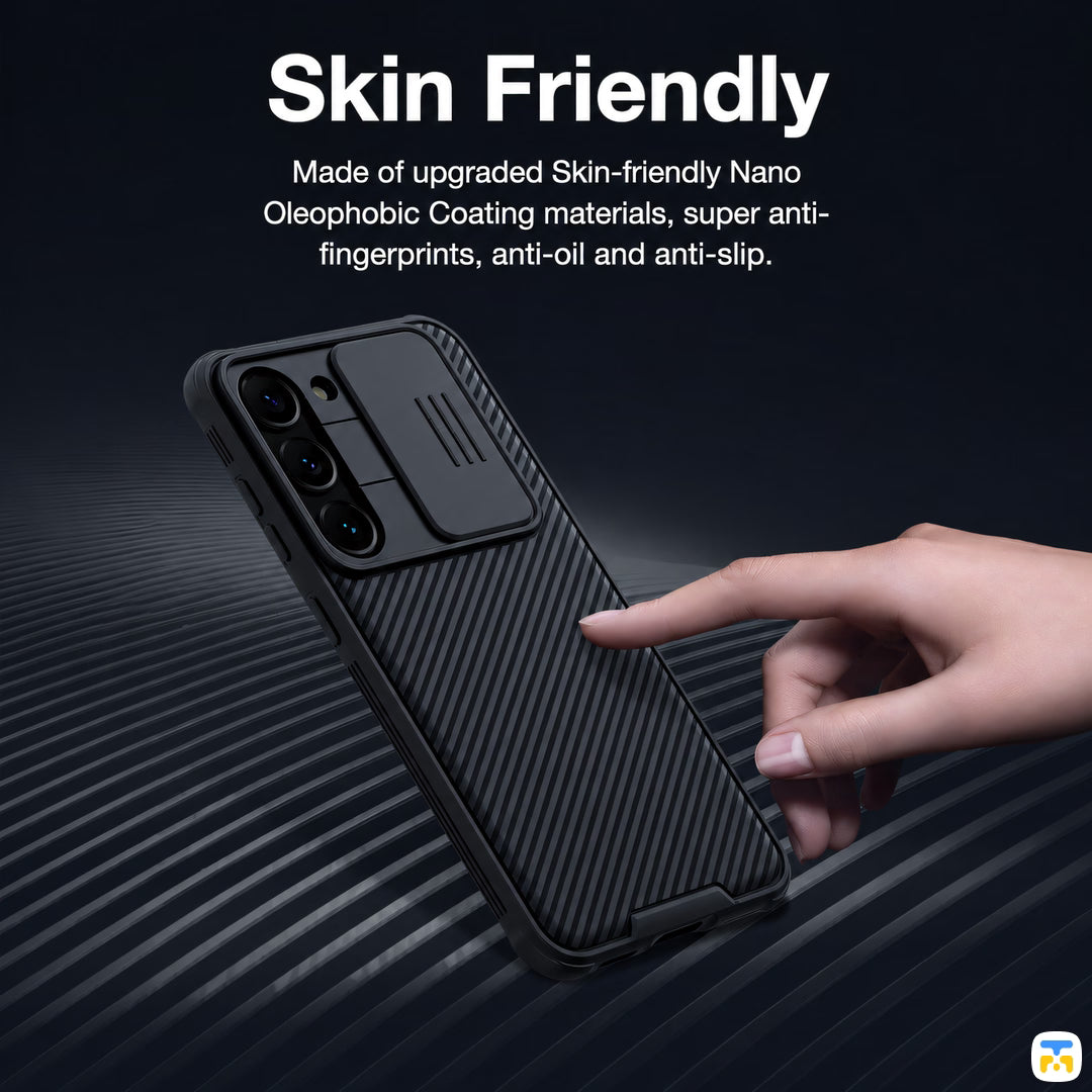 Skin Friendly - NILLKIN for Samsung Galaxy S24 Ultra Camshield Pro Case