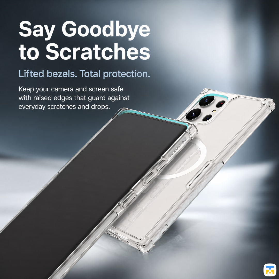 Say Goodbye
to Scratches - NILLKIN for Samsung Galaxy S25 Series Natural TPU Pro Magnetic Case
