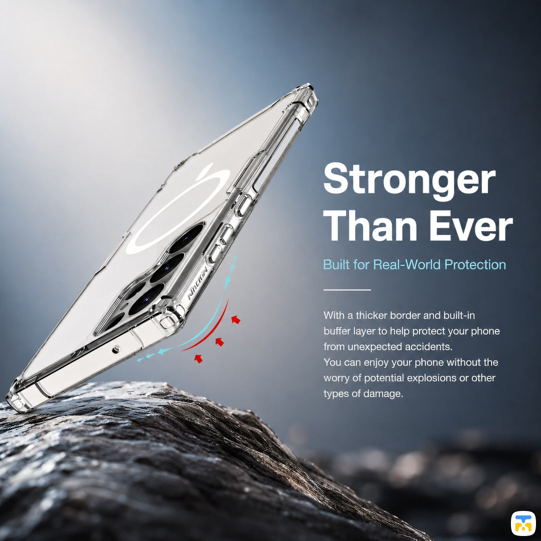 Stronger
Than Ever - NILLKIN for Samsung Galaxy S25 Series Natural TPU Pro Magnetic Case
