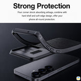 Strong Protection - NILLKIN for Samsung Galaxy S25 Ultra Camshield Pro Case