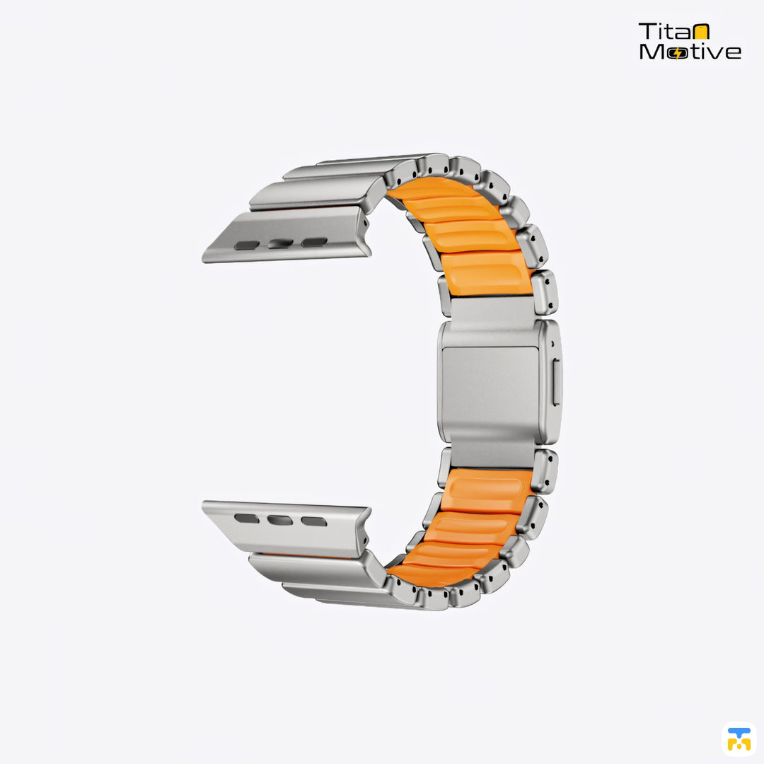 NOVAMAG Titanium Quick-Release Magnetic Strap for Apple Watch