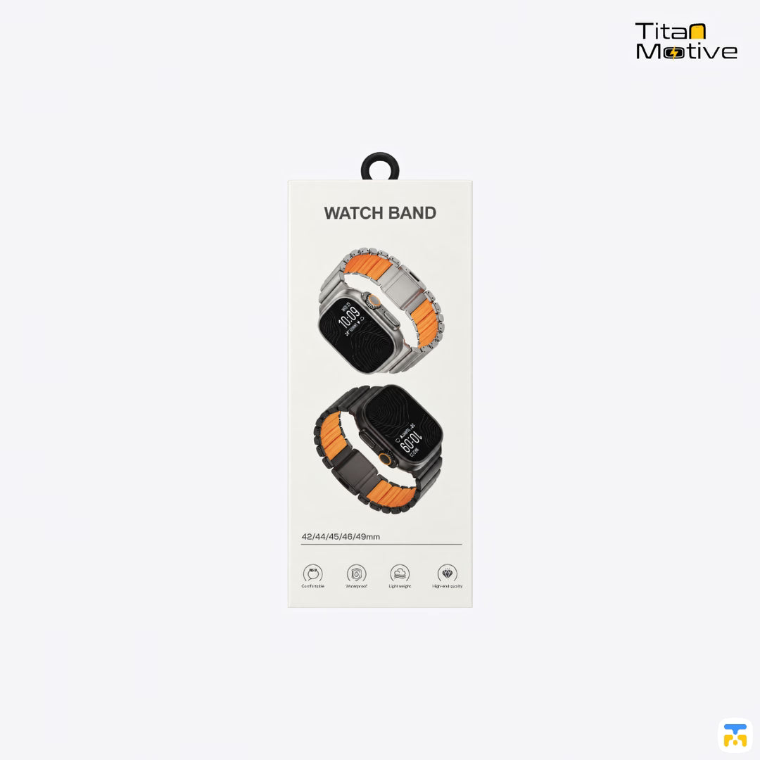 NOVAMAG Zinc Alloy Magnetic Quick-Release Strap for Apple Watch
