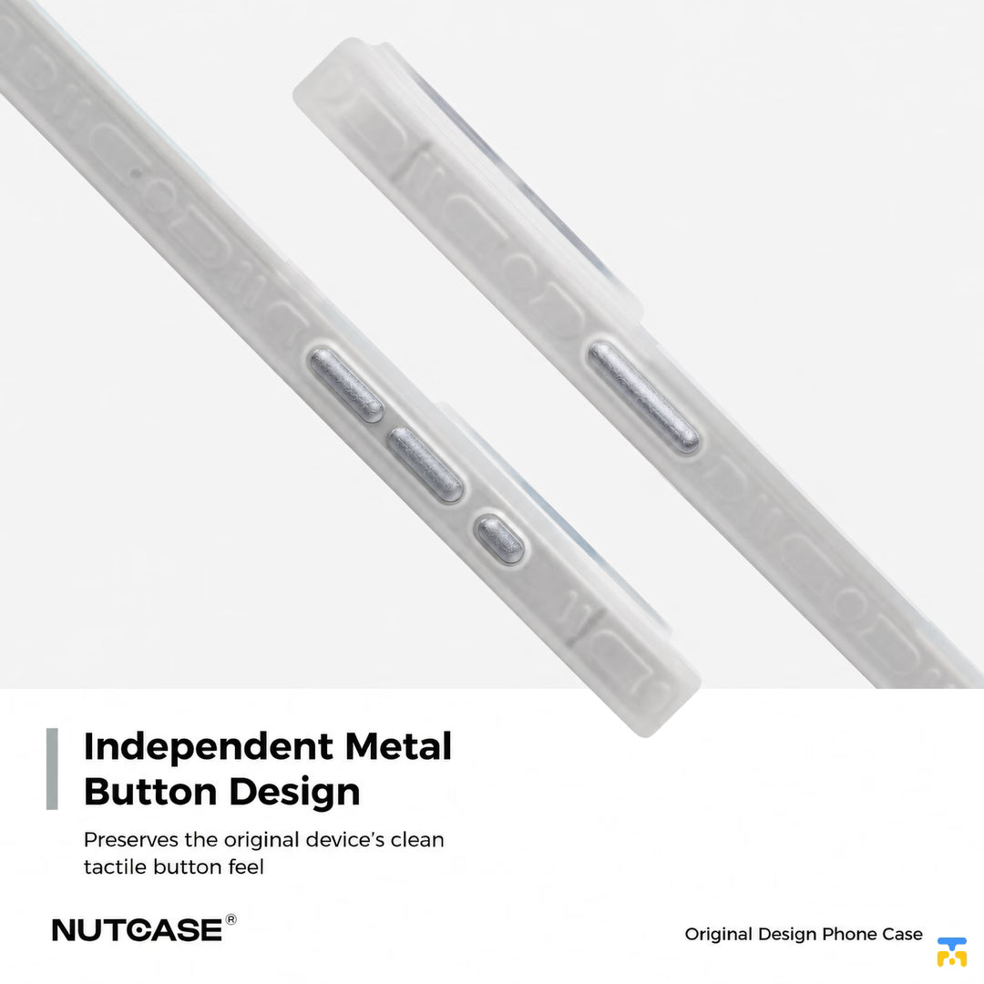 Independent Metal
Button Design - NUTCASE for iPhone 17 Series Mecha MagSafe Case