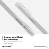 Independent Metal
Button Design - NUTCASE for iPhone 17 Series Mecha MagSafe Case