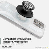 Compatible with Multiple
MagSafe Accessories - NUTCASE for iPhone 17 Series Mecha MagSafe Case