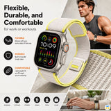 Flexible, Durable, and Comfortable - Nylon Braided Loop Apple Watch Strap for 38-49mm