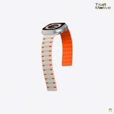 Omega Dual-Color Magnetic Silicone Apple Watch Strap for 38-49mm
