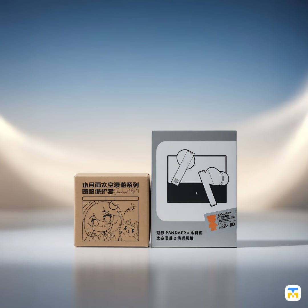PANDAER x Moondrop SPACE TRAVEL 2 Noise Cancelling TWS with Case Packaging