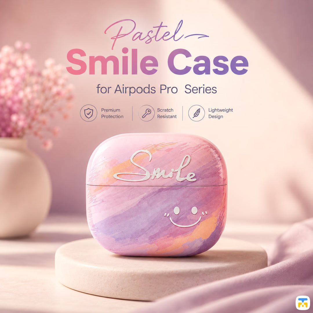 Pastel Smile Case for AirPods Pro Series