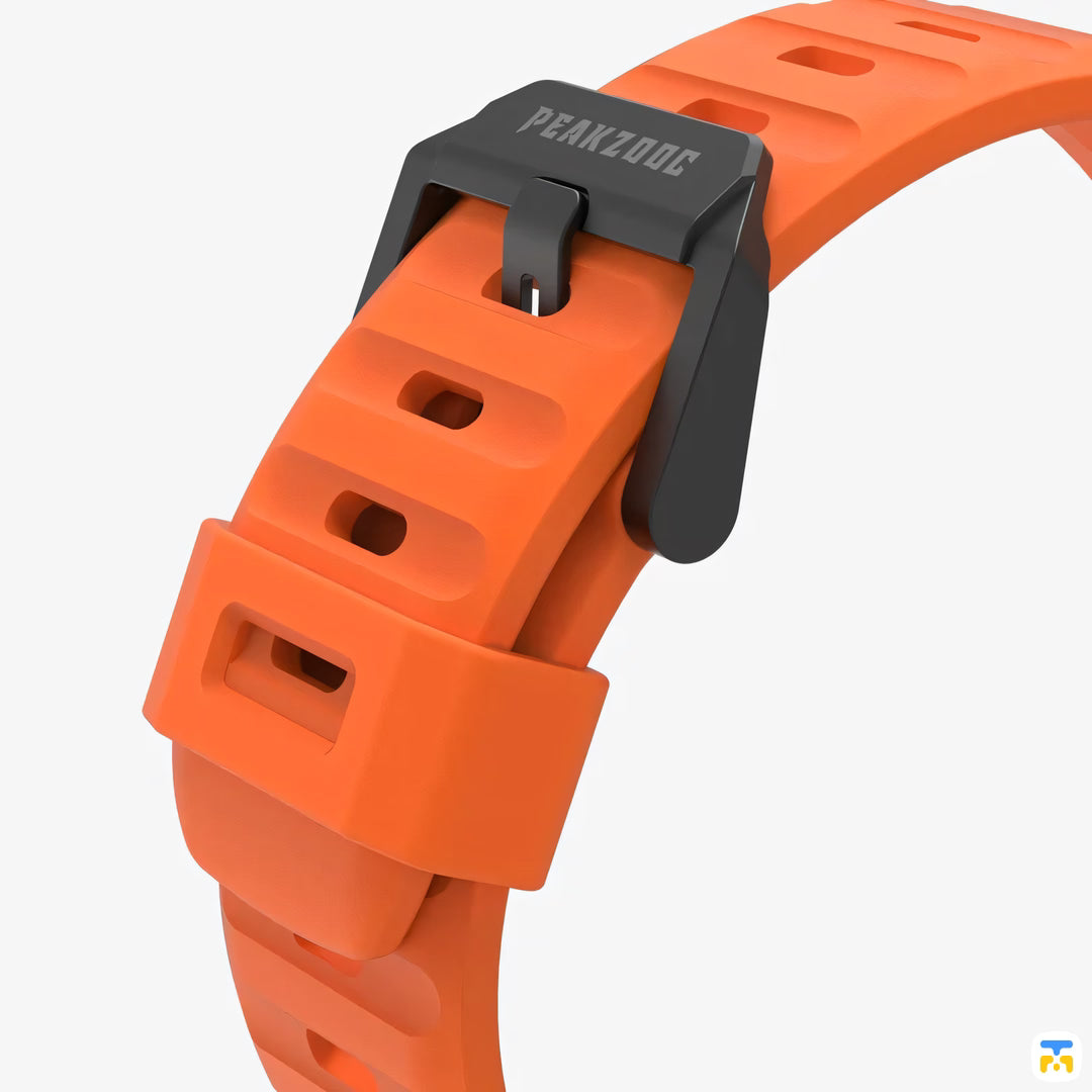 PEAKZOOC Apple Watch FKM Strap - Glow In The Dark