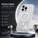 PEAKZOOC for iPhone 16 Series Neuron MagSafe Case