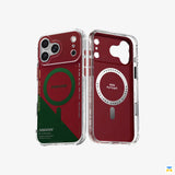 PEAKZOOC for iPhone 17 Series Green Pitch Limited Series MagSafe Case