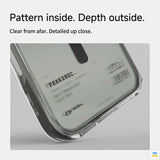Pattern inside. Depth outside. - PEAKZOOC for iPhone 17 Series Icebound Magnetic Case